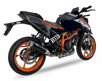Ixil Sport Xtrem Black Silencer KTM Duke 125 2024-25 - Motorcycle Performance Store