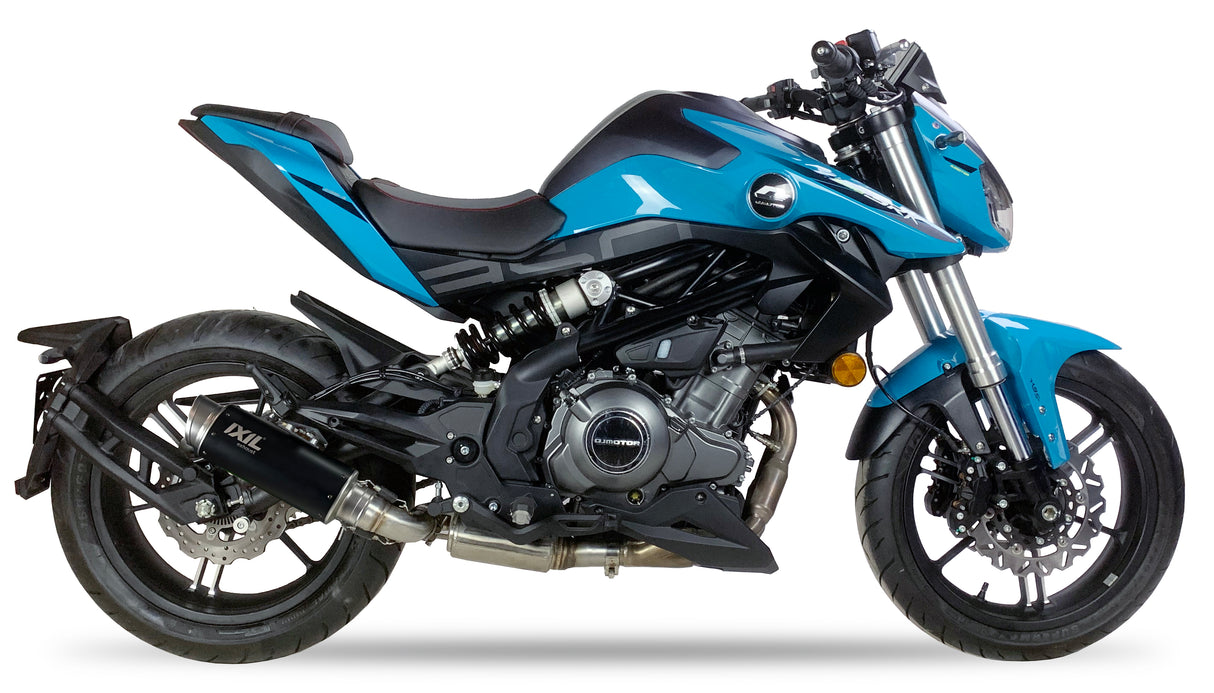 Ixil Sport Xtrem Black Silencer QJ Motor SRK 400 2022-25 - Slip on Silencer
