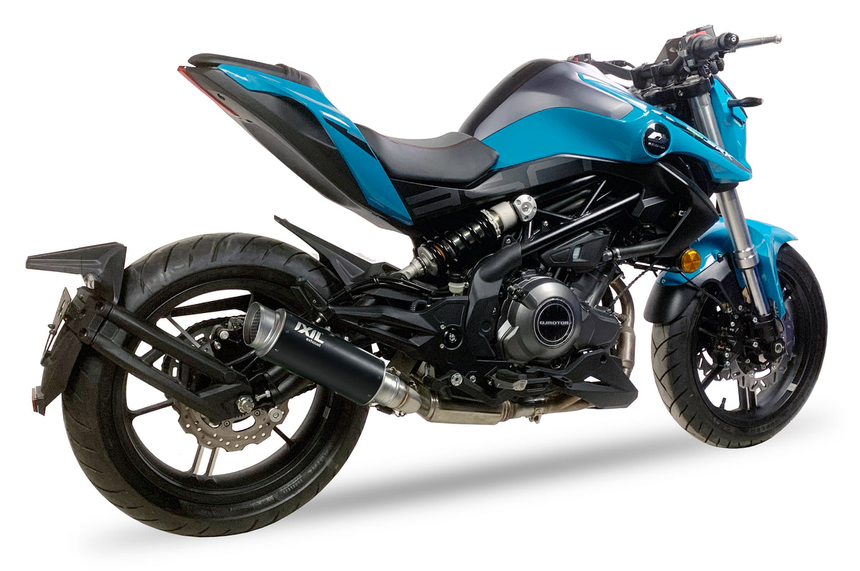 Ixil Sport Xtrem Black Silencer QJ Motor SRK 400 2022-25 - Slip on Silencer