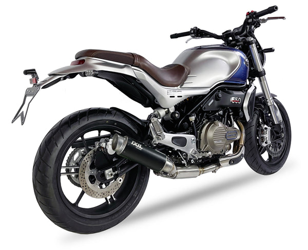 Ixil Sport Xtrem Black Silencer QJ Motor SRV 550 2023-25 - Slip on Silencer
