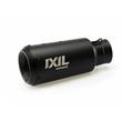 IXIL Race Xtrem Black Full Exhaust System for CF Moto 675 SR-R with 230 mm AISI304 stainless steel conical silencer, headers and removable dB killer_2