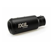 IXIL Race Xtrem Black Full Exhaust System for CF Moto 675 SR-R with 230 mm AISI304 stainless steel conical silencer, headers and removable dB killer_2