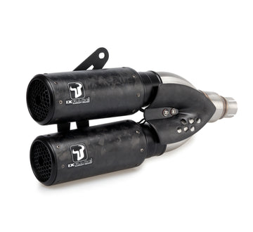 Ixrace DC2 Dual Silencers Honda X-ADV 750 2017-24 - Slip on Silencer