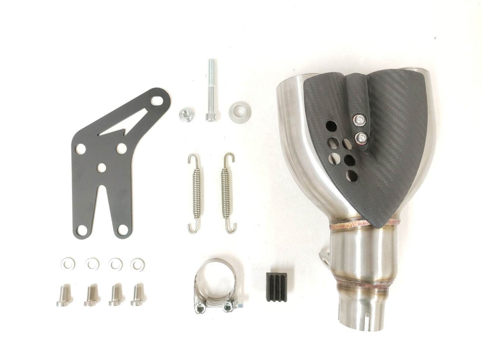 Ixrace DC2 Dual Silencers Honda X-ADV 750 2017-24 by IXRACE