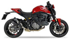 Ixrace DCX2 Carbon Silencers Ducati Monster 937 2021-25 - Motorcycle Performance Store