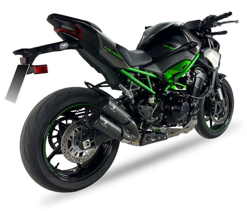 Ixrace DCX2 Carbon Silencers Kawasaki Z900 2025 - Motorcycle Performance Store
