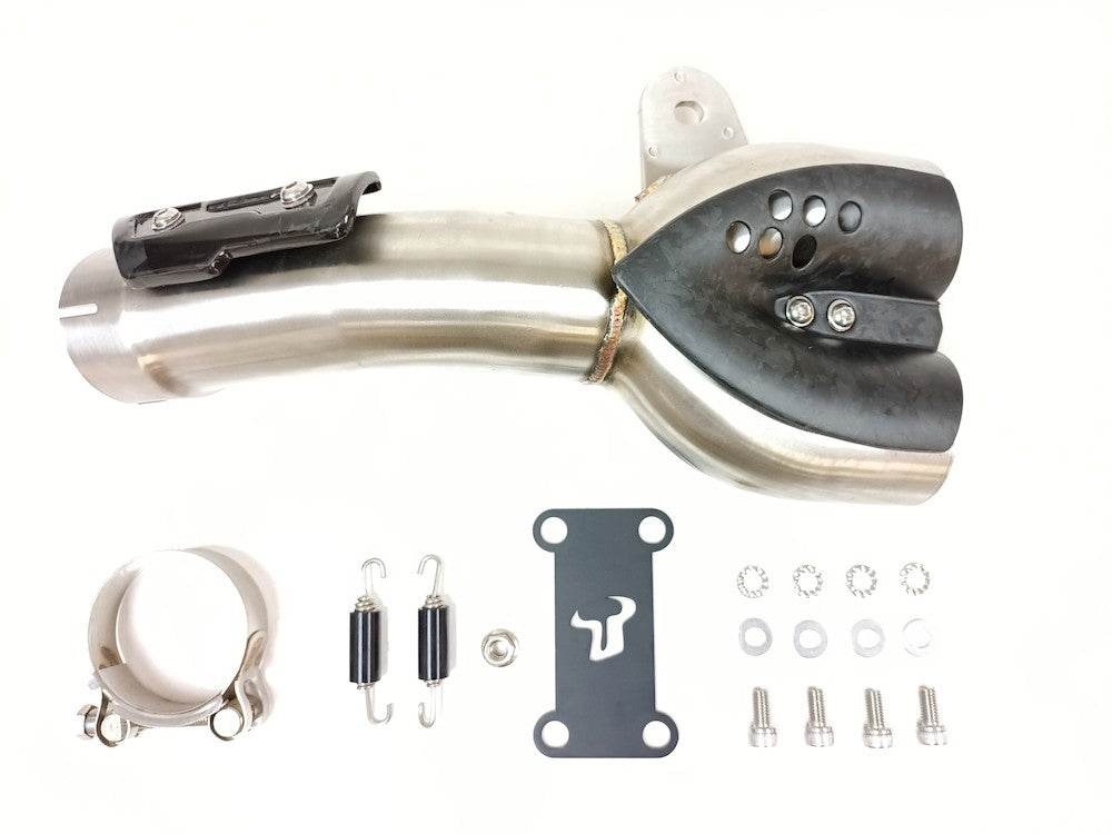 Ixrace DCX2 Dual Silencers BMW R Nine T 2023-24 - Motorcycle Performance Store