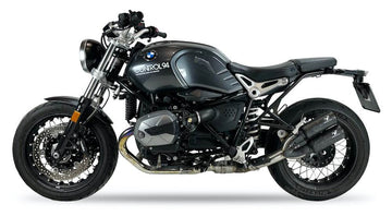 Ixrace DCX2 Dual Silencers BMW R Nine T 2023-24 - Motorcycle Performance Store