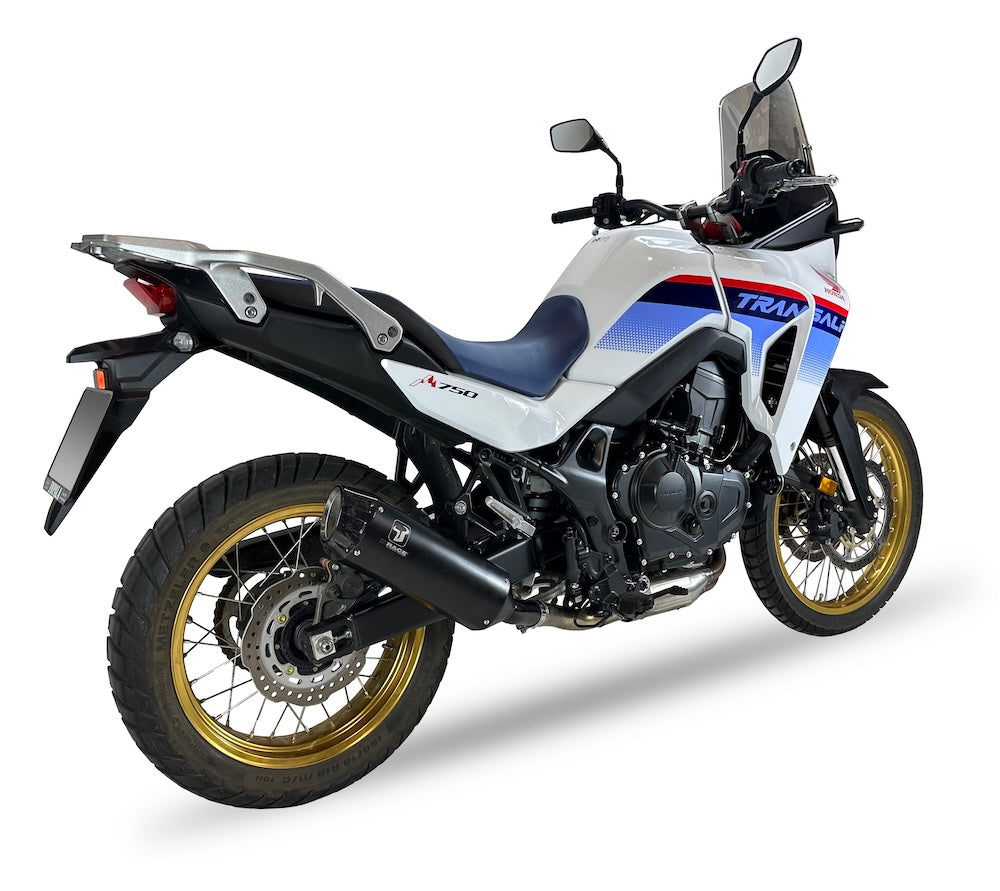 Ixrace Desert Black Silencer Honda XL 750 Transalp 2025-26 - Slip on Silencer