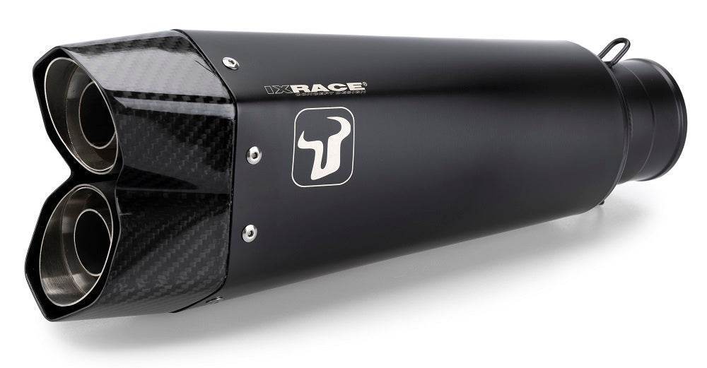Ixrace M10 Black Silencer Honda X-ADV 750 2025 - Motorcycle Performance Store