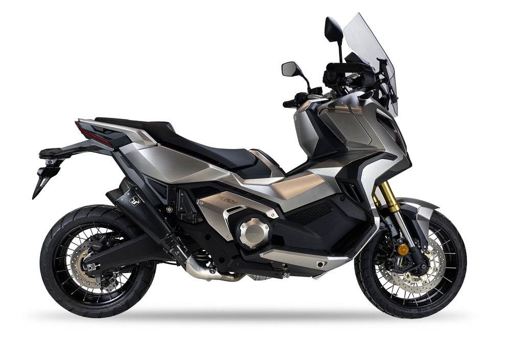 Ixrace M10 Black Silencer Honda X-ADV 750 2025 - Motorcycle Performance Store