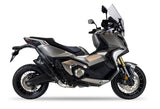 Ixrace M10 Black Silencer Honda X-ADV 750 2025 - Motorcycle Performance Store