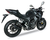 Ixrace M8 Dual Black Silencer Honda CB500 Hornet 2024 - Motorcycle Performance Store