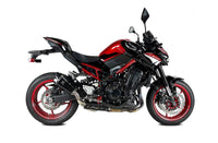 Ixrace M8 Dual Black Silencer Kawasaki Z900 A2 only 2017-24 - Motorcycle Performance Store