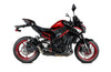 Ixrace M8 Dual Black Silencer Kawasaki Z900 A2 only 2017-24