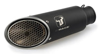 Ixrace MK1 black slashcut silencer for Kawasaki Z1100 SE 2025–2026 road legal exhaust