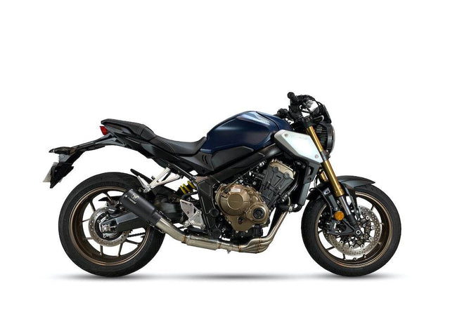 Ixrace MK2 Black Full System Honda CB650R 2019-20 - Motorcycle Performance Store