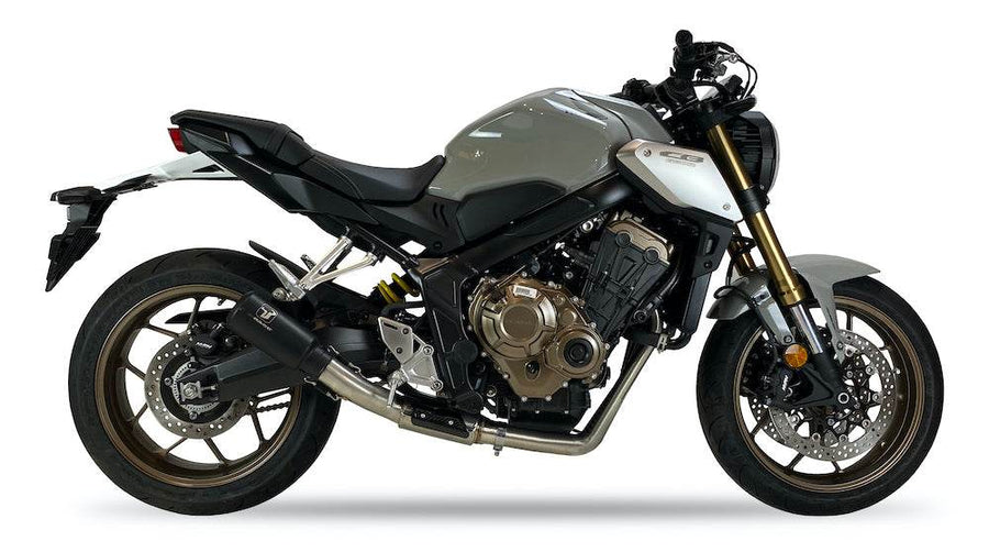Ixrace MK2 Black Full System Honda CB650R 2021-23 - Motorcycle Performance Store