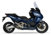Ixrace MK2 Black Schalldämpfer Honda Forza 750 2021-24