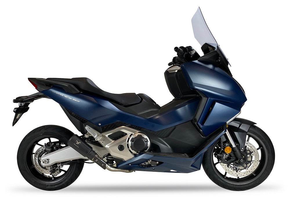 Ixrace MK2 Black Silencer Honda Forza 750 2025 - Motorcycle Performance Store