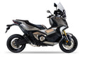 Ixrace MK2 Black Silencer Honda X-ADV 750 2017-24 - Slip on Silencer