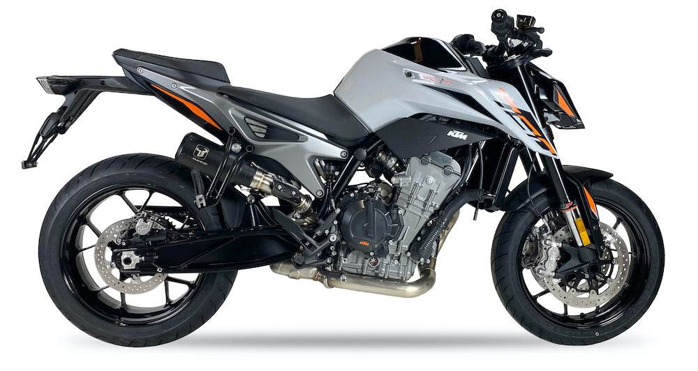 Ixrace MK2 Black Silencer KTM Duke 790 2023-24 - Motorcycle Performance Store