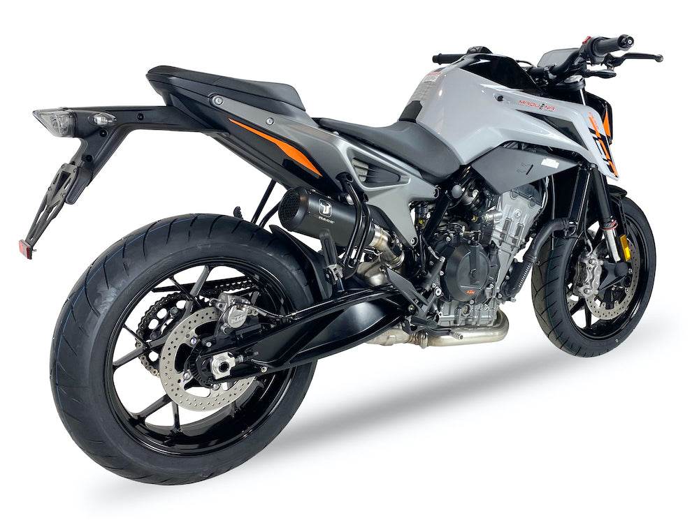 Ixrace MK2 Black Silencer KTM Duke 790 2023-24 - Motorcycle Performance Store