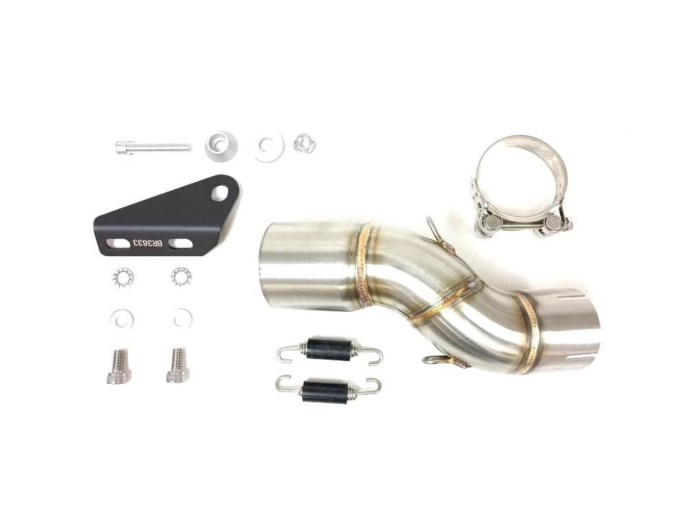 Ixrace MK2 Black Silencer Kawasaki ZX-4R 2023-24 - Motorcycle Performance Store