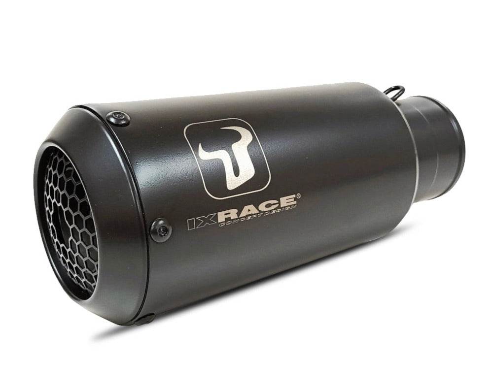 Ixrace MK2 Black Silencer Kawasaki ZX-4RR 2023-24 - Motorcycle Performance Store