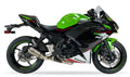 Ixrace MK2 Inox Exhaust System Kawasaki Ninja 650 2017-19 - Motorcycle Performance Store