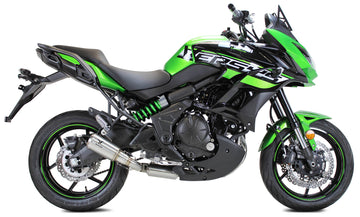 Ixrace MK2 Inox Exhaust System Kawasaki Versys 650 2015-22 - Motorcycle Performance Store