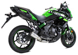 Ixrace MK2 Inox Exhaust System Kawasaki Versys 650 2015-22 - Motorcycle Performance Store