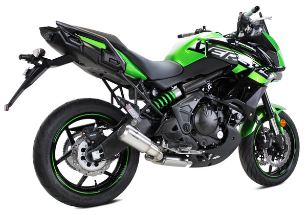Ixrace MK2 Inox Exhaust System Kawasaki Versys 650 2015-22 - Motorcycle Performance Store