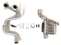 Ixrace MK2 Inox Exhaust System Kawasaki Z650 2020 - Motorcycle Performance Store