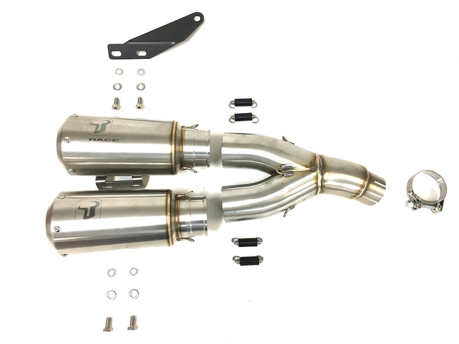 Ixrace MK2 Inox Twin Silencers for the Indian FTR 1200_2