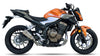 Ixrace MK2 Inox Volledige Stelsel Honda CB125R 2018-20