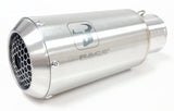 Ixrace MK2 Inox stainless steel slip-on exhaust silencer fitted to KTM 890 SMT 2023–2026_2