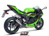 SC Project CR-T Titanium Silencer Kawasaki ZX-6R 2024 - Motorcycle Performance Store 