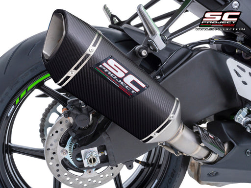 SC Project SC1-R Carbon Silencer Kawasaki ZX-6R 2024 - Motorcycle Performance Store 