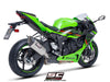 SC Project SC1-R Titanium Silencer Kawasaki ZX-6R 2024 - Motorcycle Performance Store 