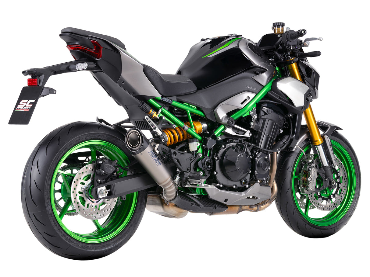 SC-Project S1 titanium silencer for Kawasaki Z900 2025-26