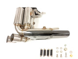IXIL Race Xtrem carbon decat exhaust Triumph Rocket 3 R GT 2025-2026 dual stainless steel silencers_2