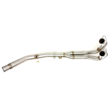 Ixil decat collector pipe for Kawasaki KLE 500 SE 2026 stainless steel exhaust with twin lambda sensor ports_2