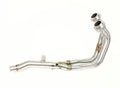 Ixil decat collector pipe fitted to Yamaha Ténéré 700 World Raid 2021-2026 in matt polished stainless steel