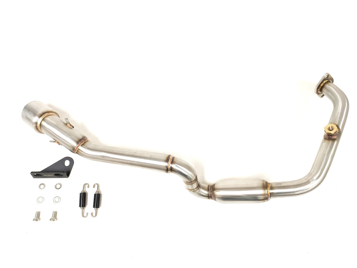 IXIL Race Xtrem Black full exhaust system fitted to Yamaha YZF-R125 2021–2026_3