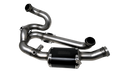 Termignoni decat collector pipe KTM 1390 Super Duke R stainless steel collector with titanium pre-silencer