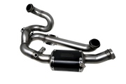 Termignoni decat collector pipe KTM 1390 Super Duke R stainless steel collector with titanium pre-silencer