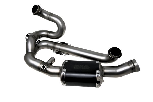 Termignoni decat collector pipe KTM 1390 Super Duke R stainless steel collector with titanium pre-silencer