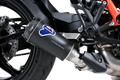 Termignoni GP2R-RHT Black Titanium Silencer KTM 1390 Super Duke R EVO with mesh detailing and stainless steel link pipe