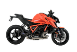 Termignoni GP2R-RHT Black Titanium Silencer KTM 1390 Super Duke R EVO with mesh detailing and stainless steel link pipe_3